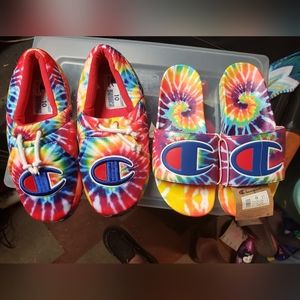 Champion Tie Dye Sandals & Slippers